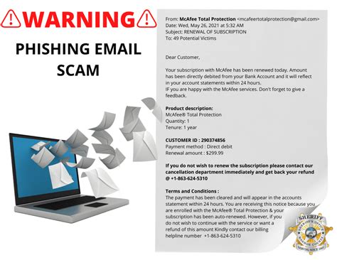 mcafee scam invoice email|McAfee Phishing Scam Email Claims 'Device at Risk' .